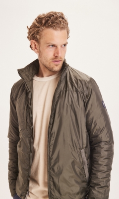 KnowledgeCotton Apparel Fjord Wendejacke - forrest night